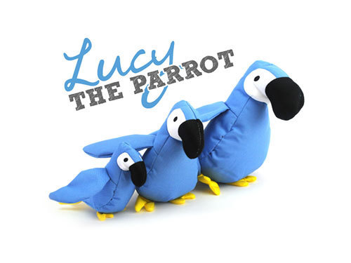 [SOFT TOY] LUCY - THE PARROT